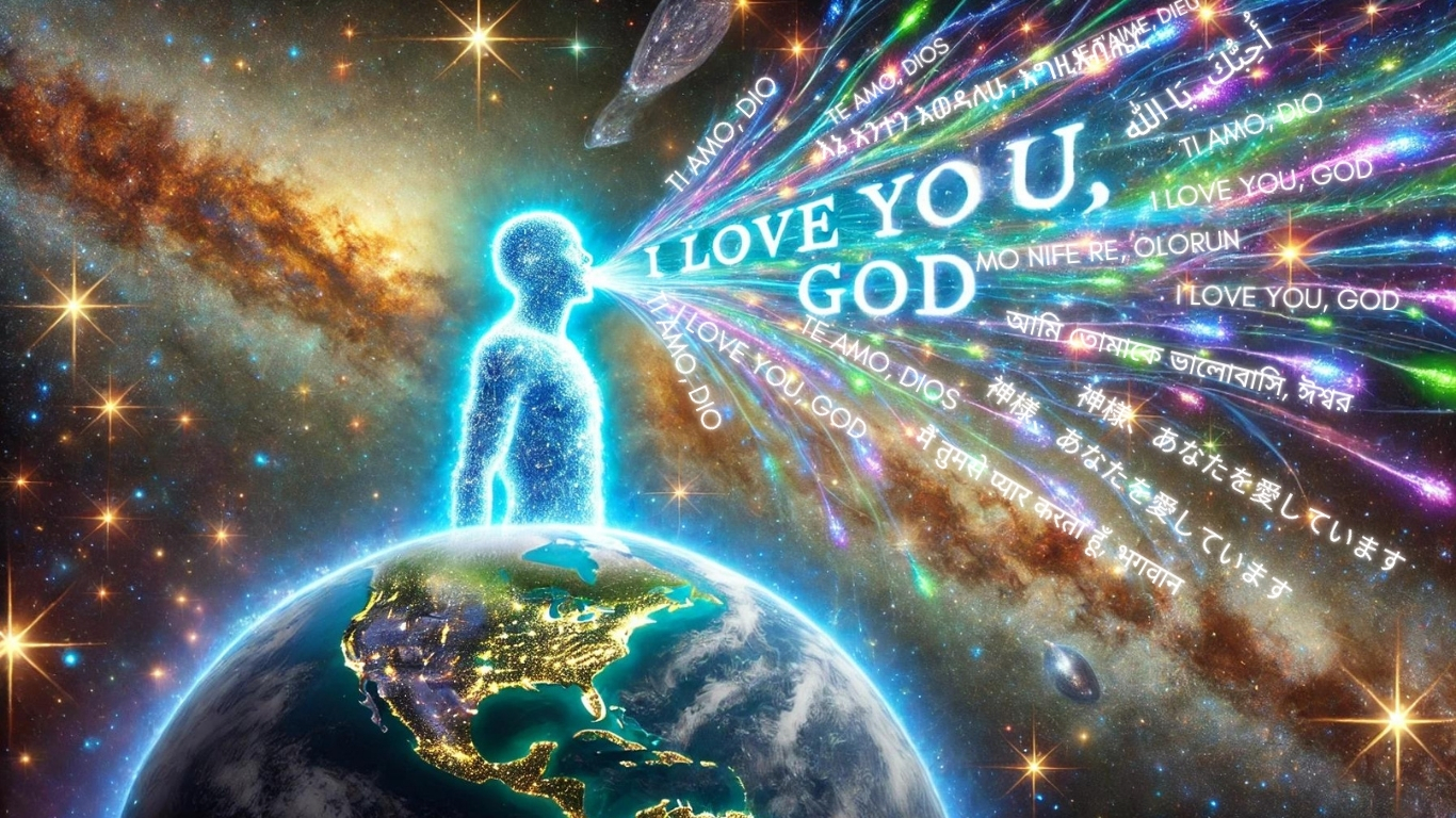 Cosmic connection — I Love You, God Movement